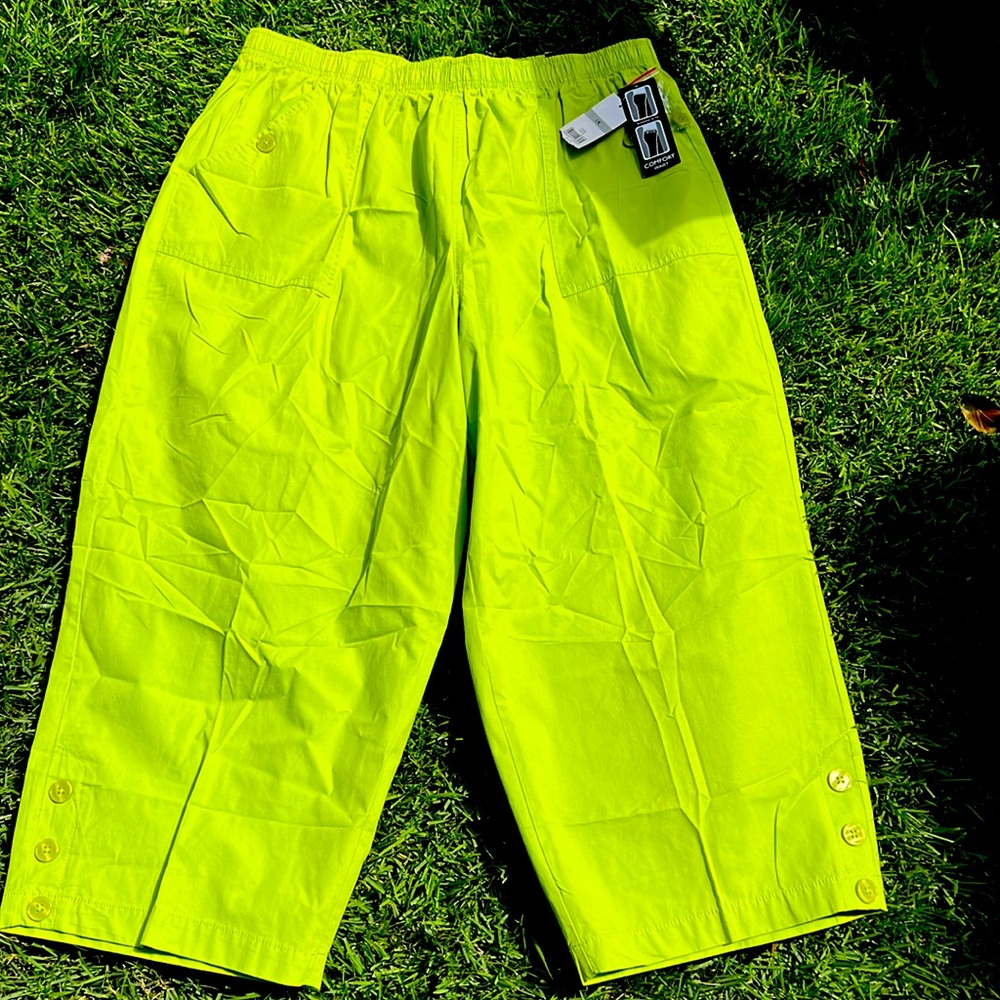 Lime Green Capris